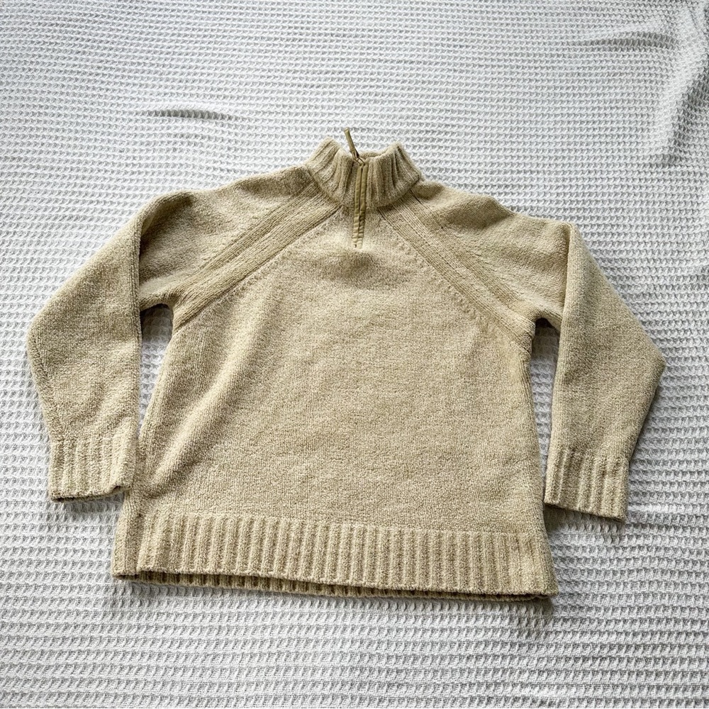 Burton Men's Oatmeal Heavyweight Pullover Sweater Size Large Chest 41-44"